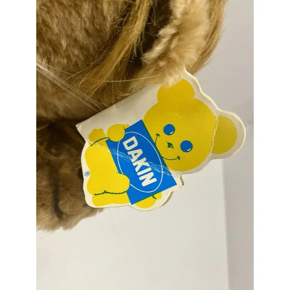 Dakin Ludicrous Lion Plush Nature Babies Stuffed Animal Vintage 1982‎ 10” READ